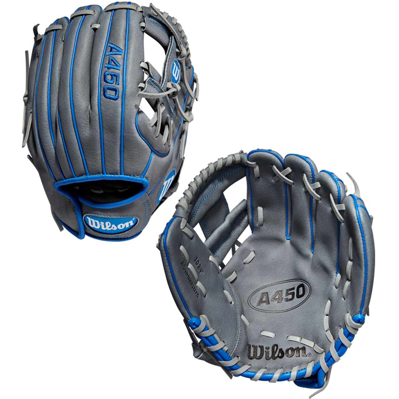 Wilson A450 10.75 Youth Infielders Baseball Gove - Regular