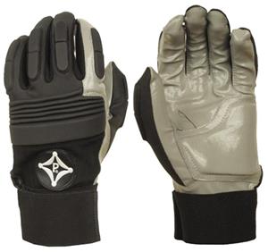 Palmgard Grip Tack II Padded Lineman's Glove - Adult - Black/Grey