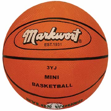 Markwort Mini Rubber Basketball