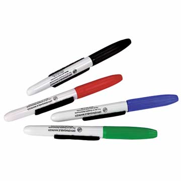 Marker Pens - 4 Colors