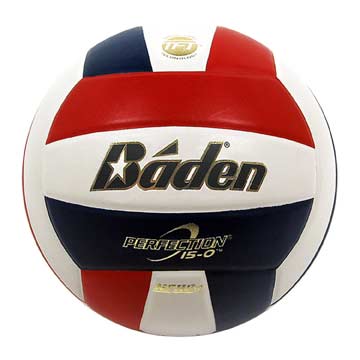 Baden Perfection Volleyball NFHS - Red/White/Blue