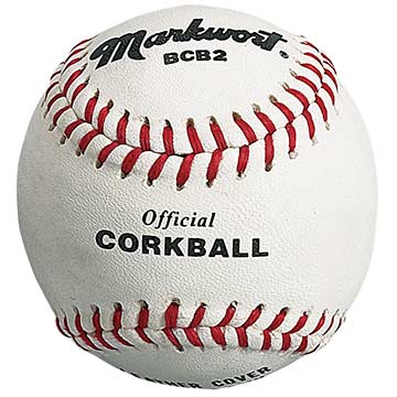 Markwort Leather Corkballs 1.8 Oz - White