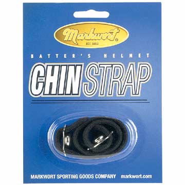 Markwort Black Chin Strap w/Metal Buckle - Blister Card