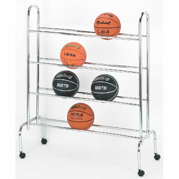 Markwort Metal Rack Basketball Carrier - Holds 16