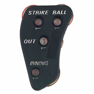 Umpire 4 Dial Plastic Plain No Logo Indicator - Bulk