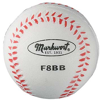 Markwort Sponge Foam 8 Baseballs - Dozen