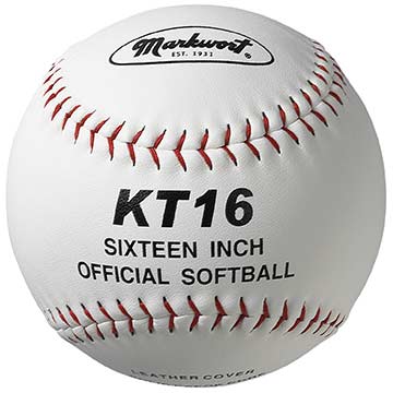 Markwort 16 Softball Leather / Red Stitch