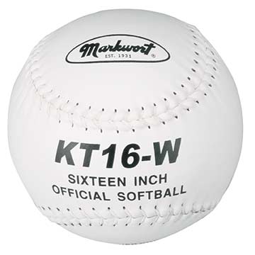 Markwort 16 Softball Leather / White Stitch