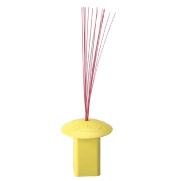 Markwort Yellow Base Plugs w/Red Bristles - 4 Pack