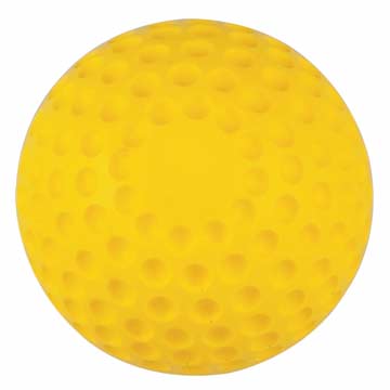 Markwort Pitching Machine Balls with Dimples - 12 Yellow - Dozen