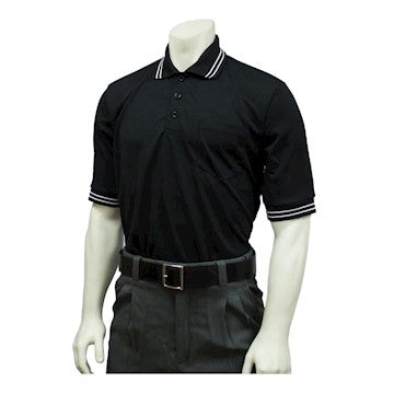 Smitty's Comfort Tech100 Baseball Ultra-Mesh Short Sleeve Shirt Black