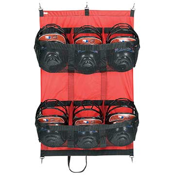 Markwort Helmet Bag Scarlet Holds 6