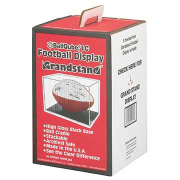 Ballqube Grandstand Football Holder