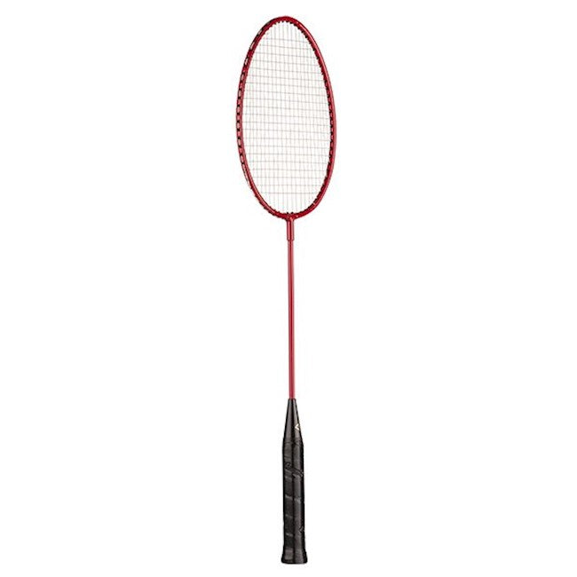 Champion Sports Steel Official Size Badminton Racket Red