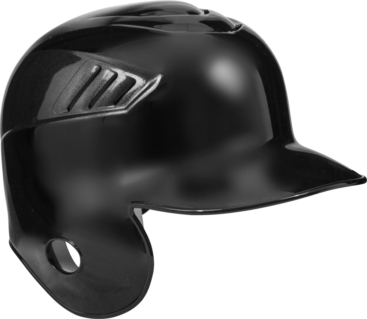 Rawlings Coolflo Single Flap Helmet Black - Right Handed Batter