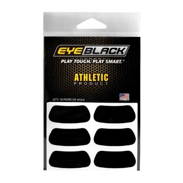 Eyeblack Traveling Pack - 18 Pairs - Black