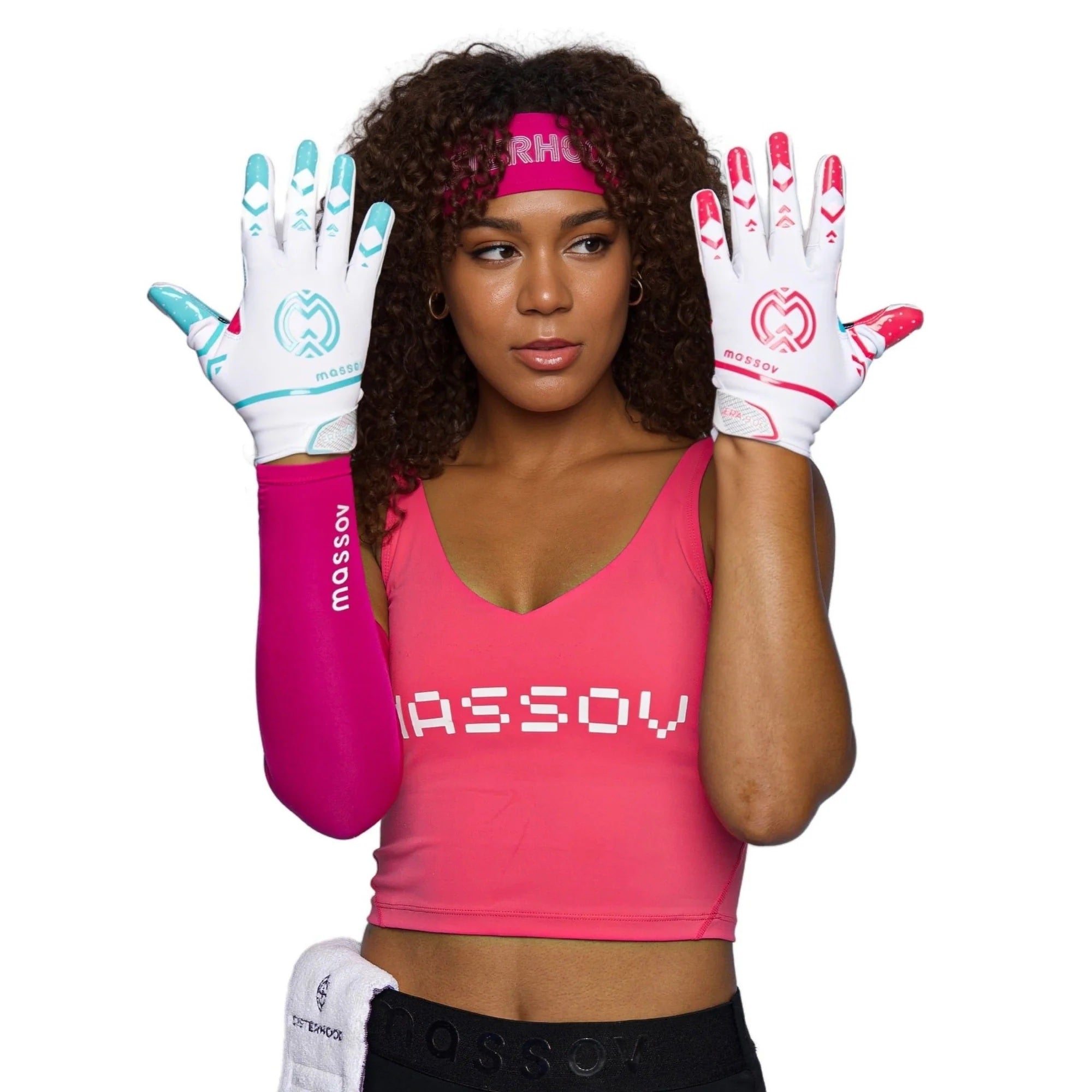 MASSOV Game Over Flag Football Gloves - Women's