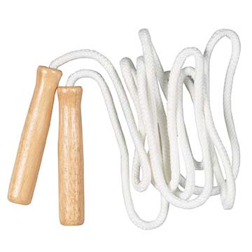 Markwort Skip Rope - Nylon - 8' - White