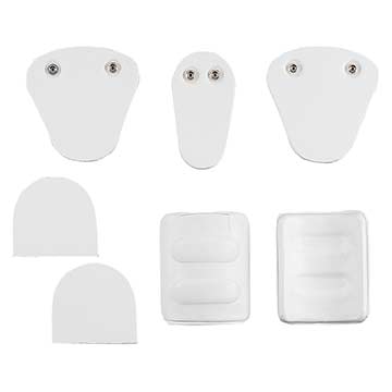 Markwort 7 Piece Football Snapped Pad Set - Pee Wee