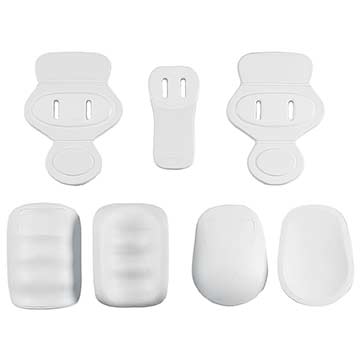 Markwort 7 Piece Football Slotted Pad Set - Youth