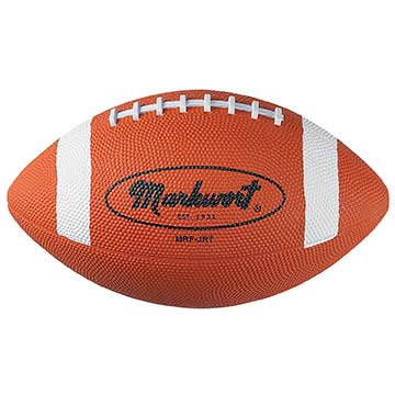 Markwort Rubber Football - 7.5" - Tan