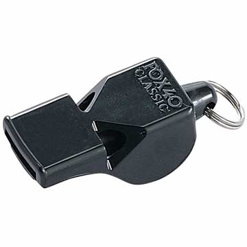 Fox 40 Classic Official Referee Whistle - Black