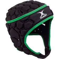 Gilbert Falcon 200 Head Guard - Black/Green