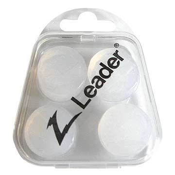 Leader Silicone Ear Plugs - 4 Pk