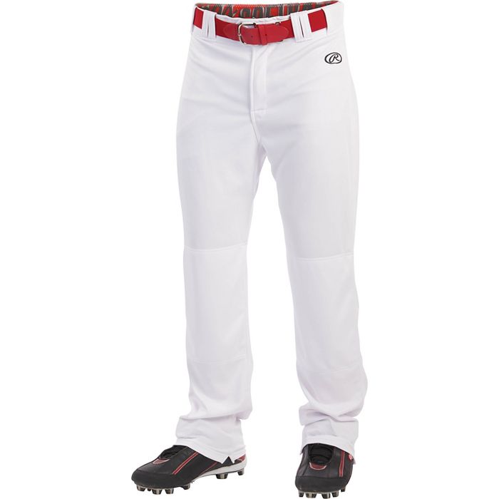 Rawlings Adult Launch Baseball Pants - White