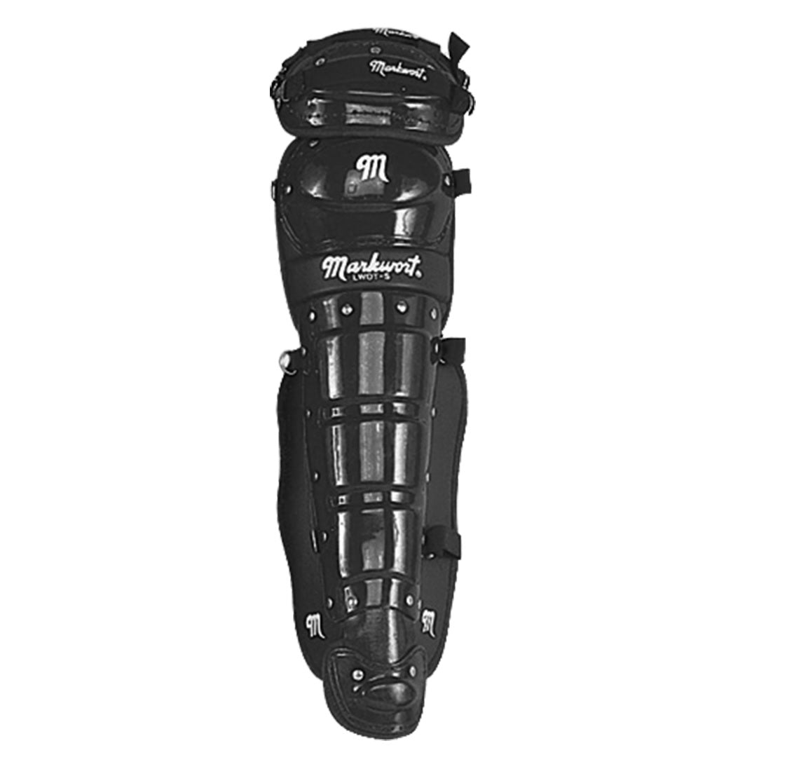 Markwort Leg Guards 19 Black with Wingd