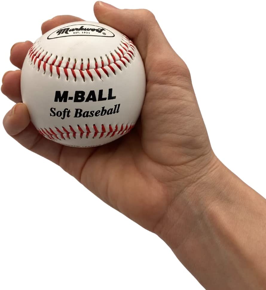 Markwort Weighted 9-Inch Baseballs-Leather Cover (Individually Boxed) Gold 9 oz Ounce Weighted Strength TRAINING Ball Pitcher Pitching