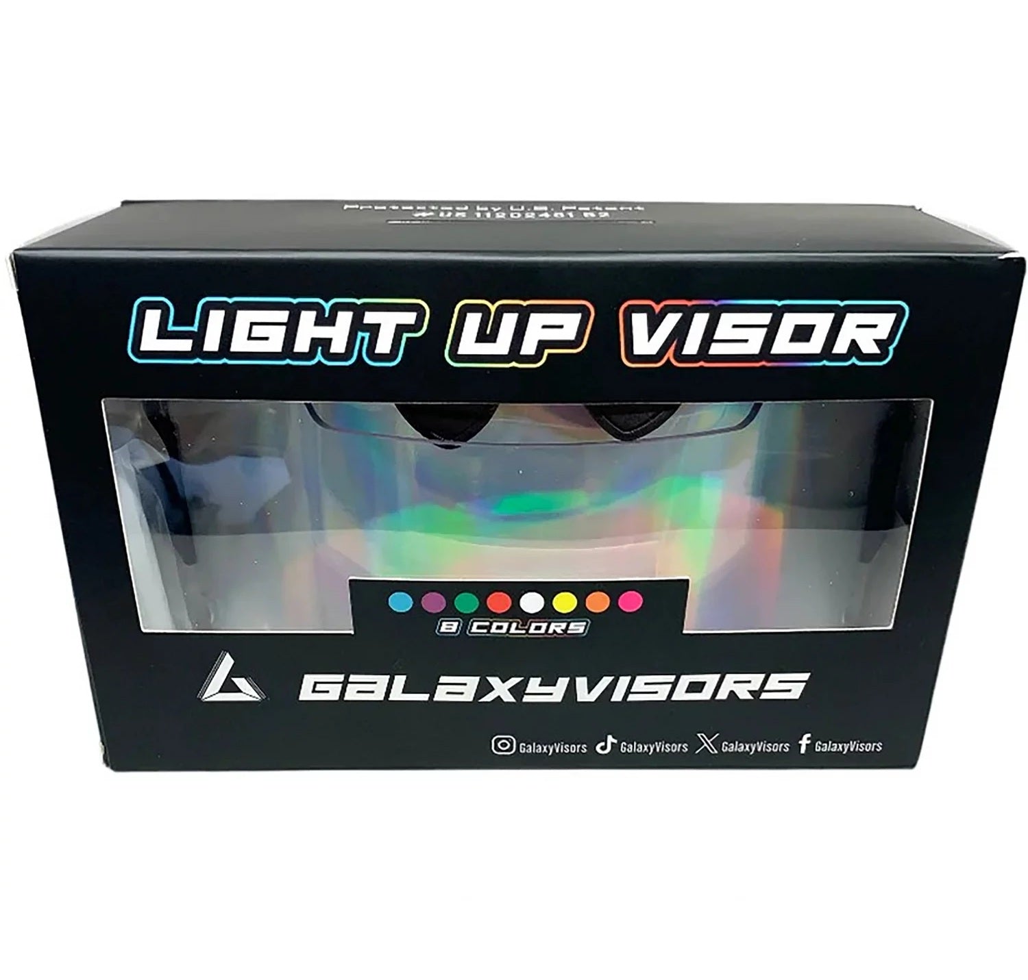 GalaxyVisors LED Light Up Football Visor