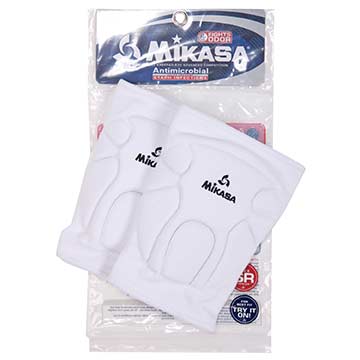 Mikasa Volleyball Kneepad - 11 & Under - White