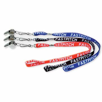 Wide Lanyard 5/8 Fastpitch - Black