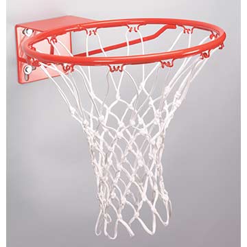 Markwort Anti-Whip Basketball Net - White