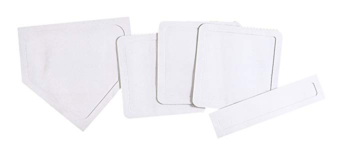 Markwort Throw Down Bases 5 Pcs - White