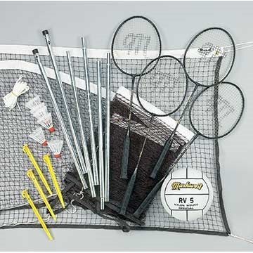 Markwort Combo Volleyball/Badminton Set