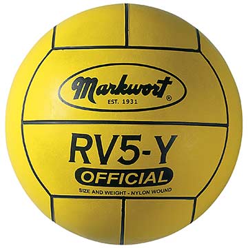 Markwort Rubber Volleyball - Yellow