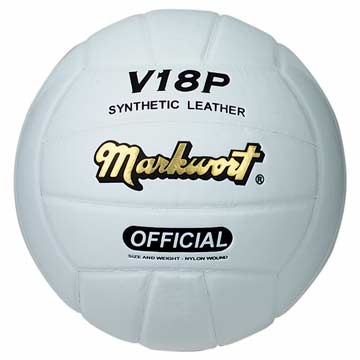 Markwort Volleyball - Synthetic Leather - White