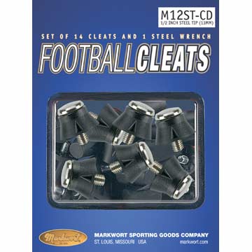 Markwort Football Cleats 1/2 Poly Tip and Wrench