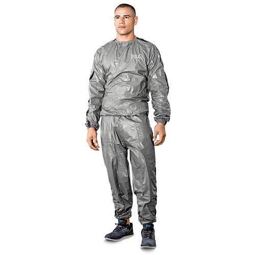 Everlast Men's Sauna Suit L/XL - Grey/Black