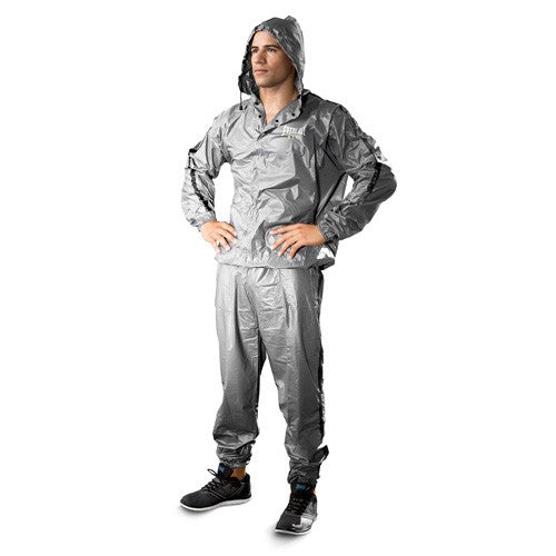 Everlast Men's Sauna Suit XL/XXL - Grey/Black