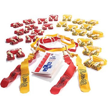 52 12 Red/12 Light Gold Belts and Flag Kit