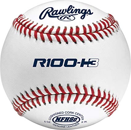 Rawlings NFHS Raised Seam Game Ball Cushioned Cork Center