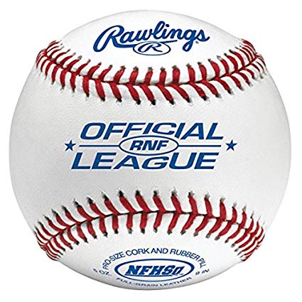 Rawlings NFHS Raised Seam Game Ball Composite Cork and Rubber Center