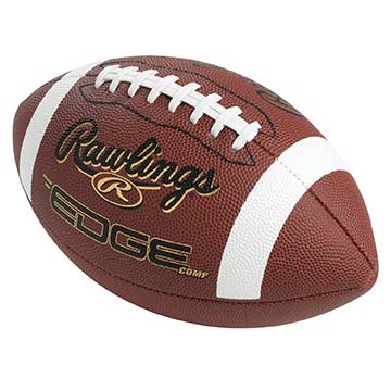 Rawlings Edge Composite Football  NFHS - Official Size - Bulk