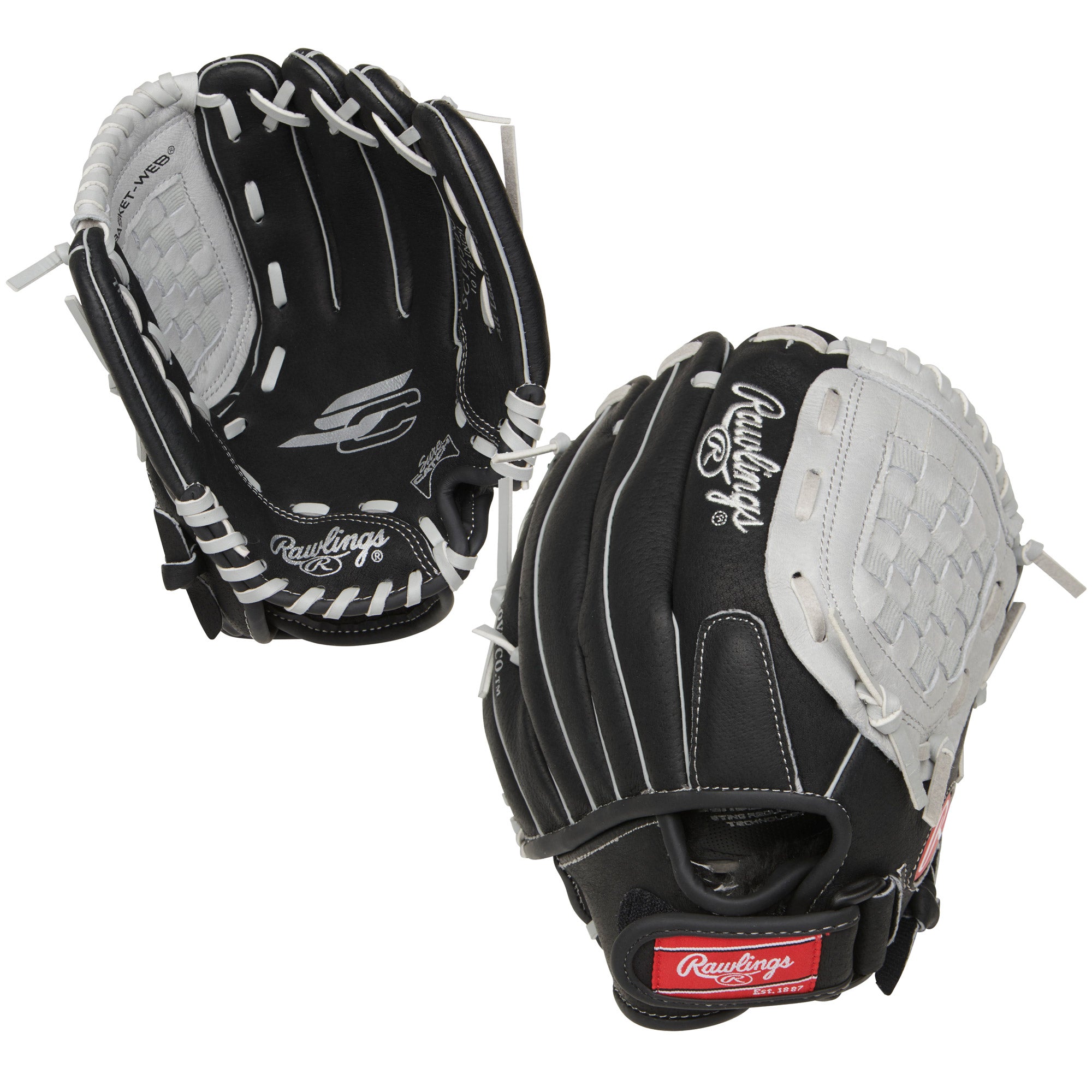 Rawlings Sure Catch Ball Glove Basket Web 10.5 - Regular