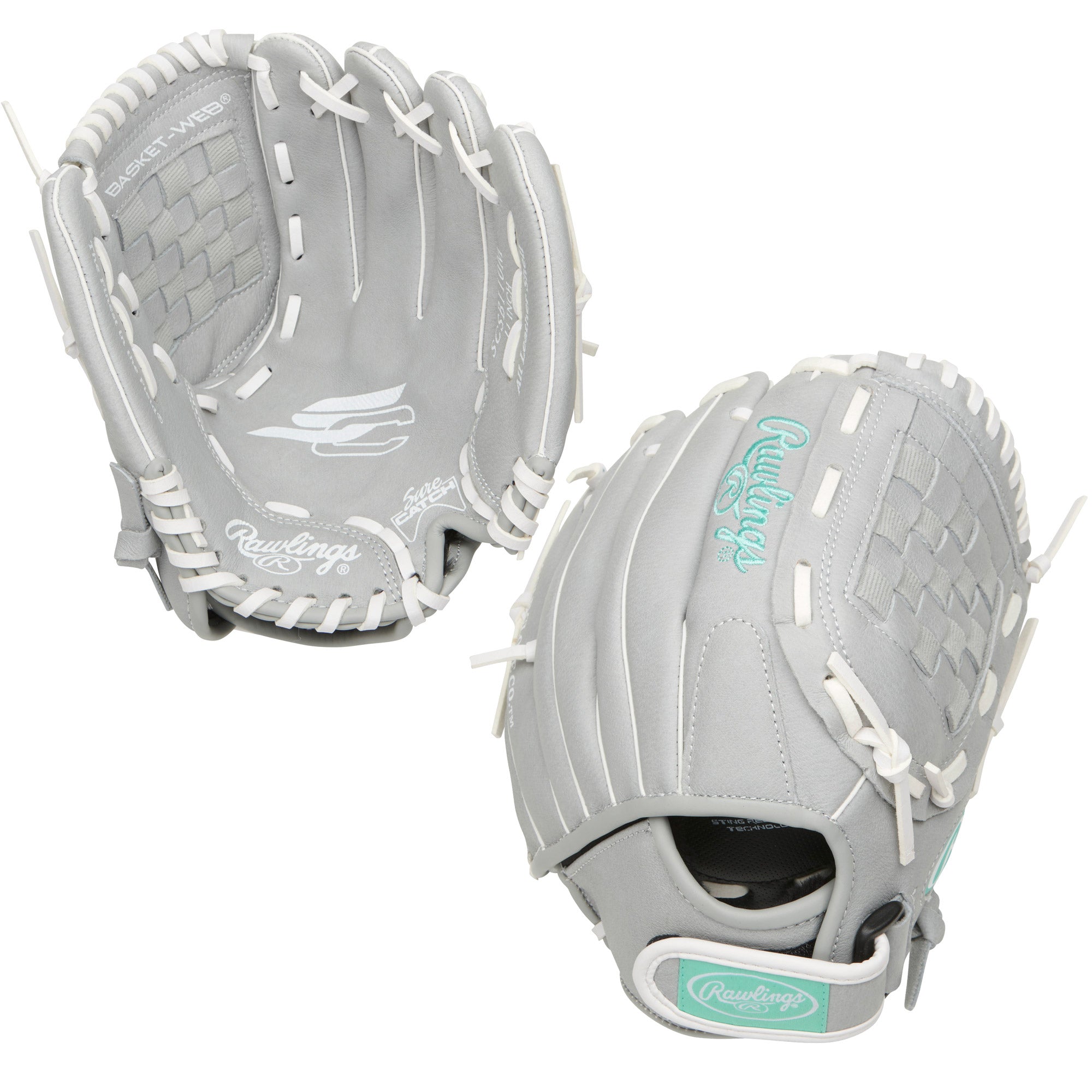 Rawlings Sure Catch Fastpitch Ball Glove Basket Web 11 - Regular