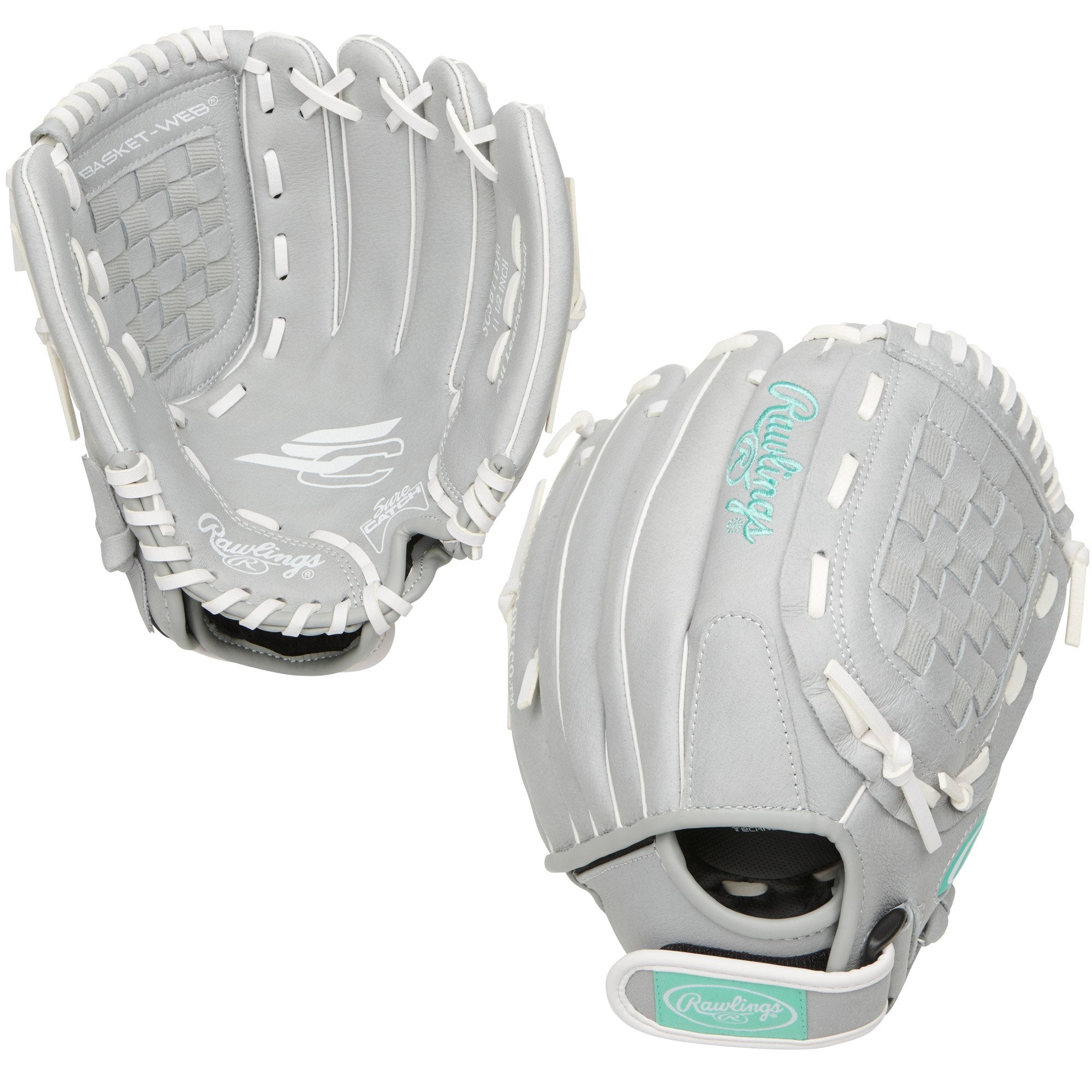 Rawlings Sure Catch Fastpitch Ball Glove Basket Web 11.5 - Regular