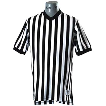 Smitty Elite Basketball Official's V-Neck Shirt - Short Sleeve